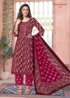 Zaara Vol 1 By Shree Ganesh Naira Cut Cotton Readymade Suits Exporters In India
